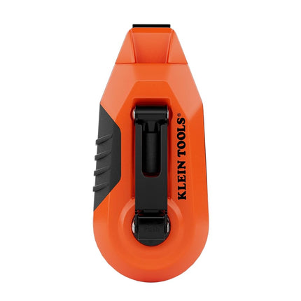 KLEIN TOOLS CHLK30S Compact Chalk Reel, 30-Foot, 3:1 Gear Ratio, Quick-Release Spool Clutch, Chalk Line and Twist-Lock Top with a Nested Hook Design
