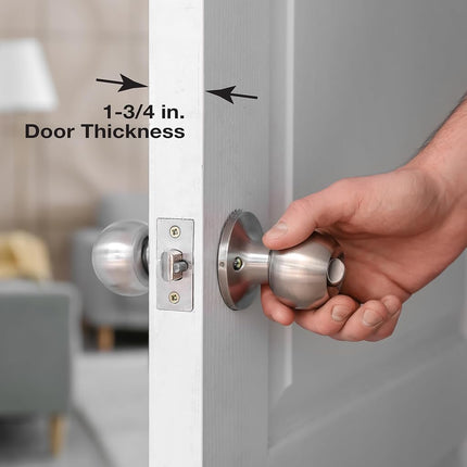 Prime-Line Products U 9575 Reforzador de puerta, 4.44 cm de grosor, 6.98 cm de retén, 5.39 cm de perforación, Latón antiguo
