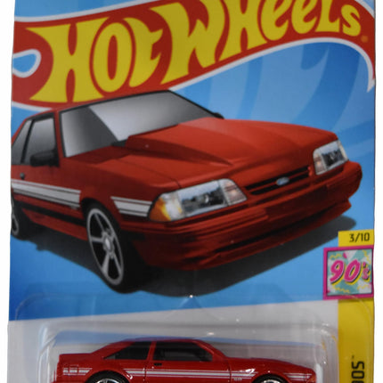 Hot Wheels '92 Ford Mustang, The '90s 3/10 [red] 1