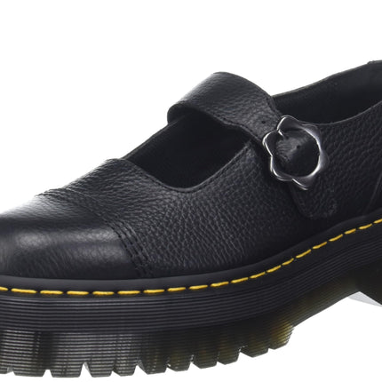 Dr. Martens Addina Flower, Black Milled Nappa, 10
