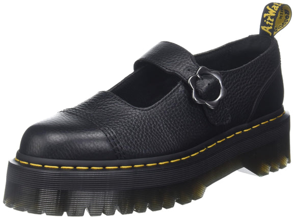Dr. Martens Women's Addina Flower Mary Jane Flat, 