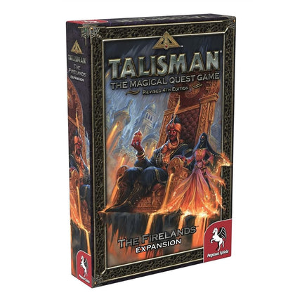 Pegasus Spiele | Talisman: The Firelands Expansion | Board Game | Ages 13+ | 2-6 Players | 90 Minutes Playing Time