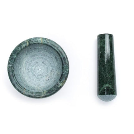Fox Run Marble Mortar and Pestle, Green, 3"