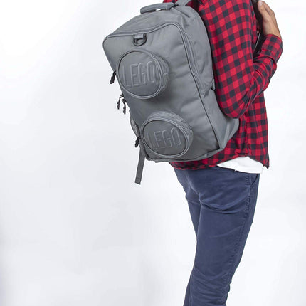 LEGO Brick Backpack, Grey, One Size, Backpack