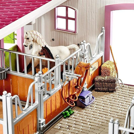 Schleich Horse Club - 97Pc Riding Center With Rider And Horses | 42344