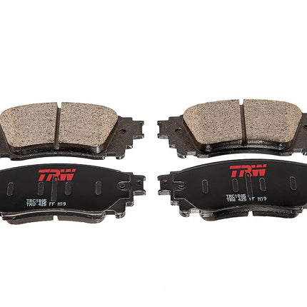 TRW Pro TRH0919 Disc Brake Pad Set For BMW X5 2007-2018, Rear, And Other Applications