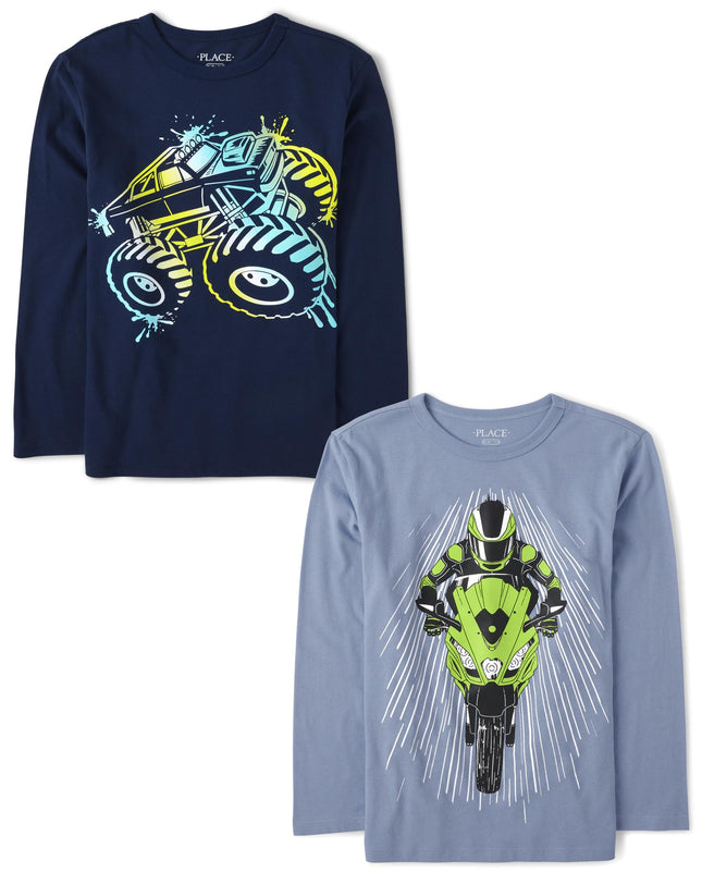 The Children's Place Boys' Assorted Everyday Long 