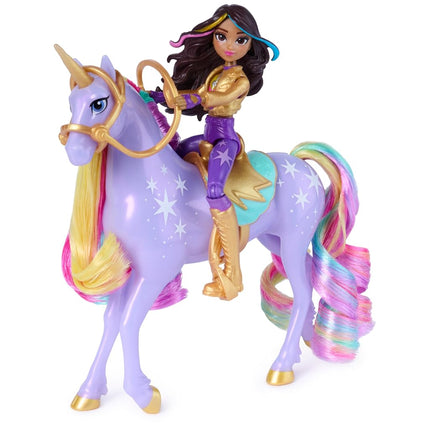 Unicorn Academy, Magic Unleashed Adventure Pack with Sophia, Ava, Ravenzella, Wildstar, Leaf and More, Dolls and Unicorn Toys for Girls Ages 4 and up