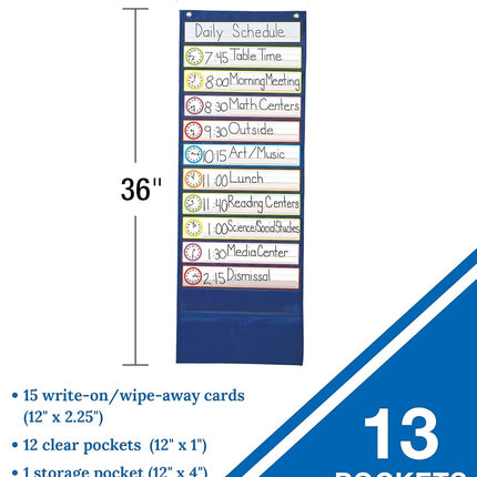 Deluxe Scheduling: Pocket Chart