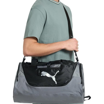 PUMA Unisex's Evercat Contender 3.0 Duffel Bags, Black, One Size