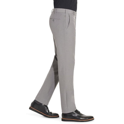 Van Heusen Men's Slim Fit Flex Flat Front Pant, Smoked Grey, 30W x 34L