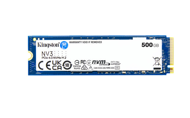 Kingston NV3 NVMe PCIe 4.0 Internal SSD 500GB M.2 
