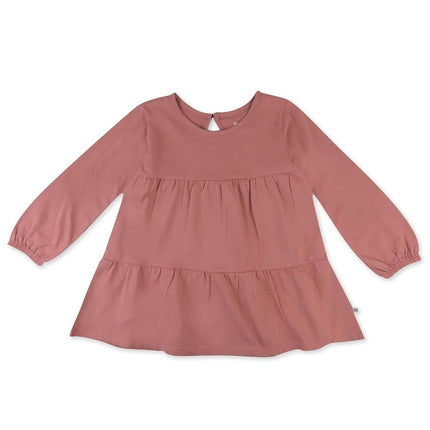 Lots et robes courts HonestBaby en coton 100 % biologique pour bébés garçons, bébés filles et tout-petits, unisexes, Rose cendré, 5T