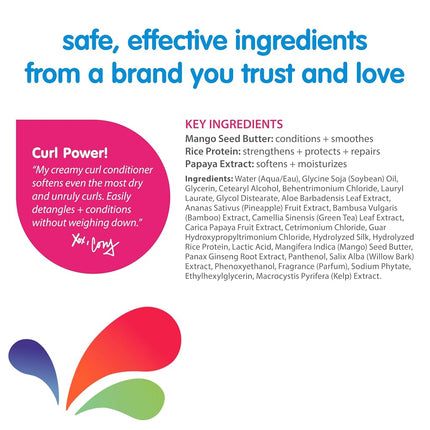 SoCozy Boing Curl Conditioner Sweet-Crème For Kids, No Frizz or Fuss, Curls Done Right, 10.5 Fluid Ounce