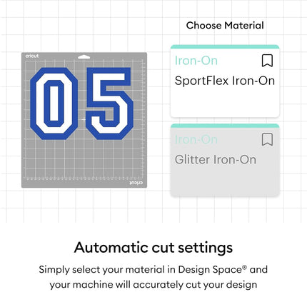 Cricut SportFlex™ Iron-On Vinyl, 1.5 m (5 ft)