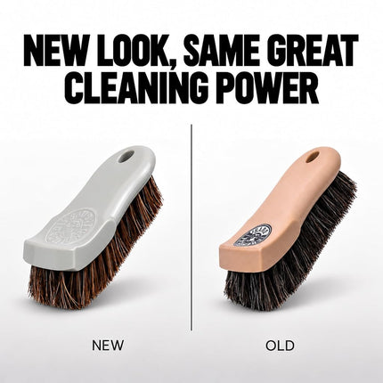 Chemical Guys Acc_S95 Long Bristle Horse Hair Leather Cleaning Brush, 1 Pack