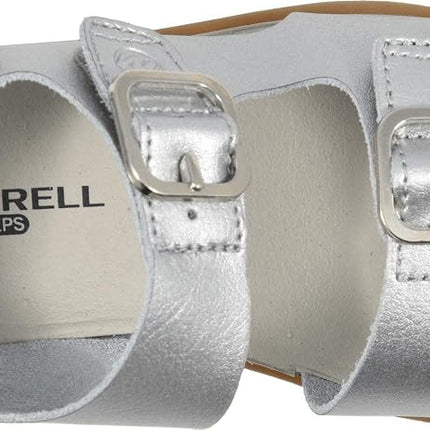 Merrell Boy's Girl's Bare Steps H20 Sandal, Silver, 7.5 UK Child