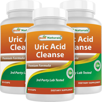 Best Naturals Uric Acid Cleanse Vitamins for Men a