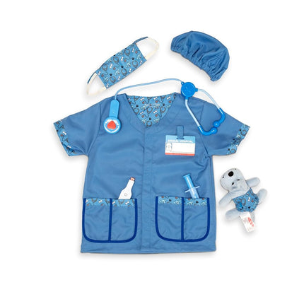 Melissa & Doug Veterinarian Role-Play Costume Set (Frustration-Free Packaging)