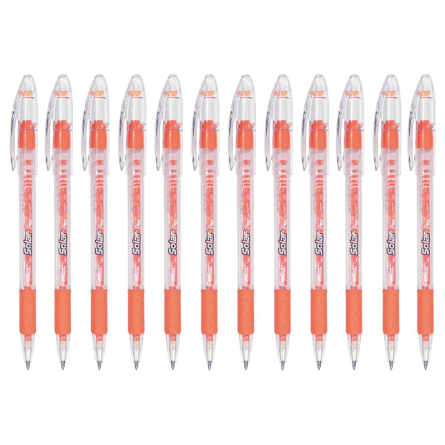 Pentel Solar Pop Neon Gel Pen, (0.6mm) Medium Line