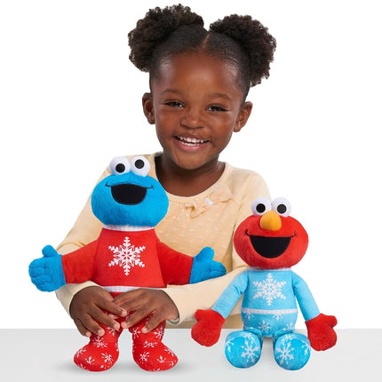 Sesame Street SS Holiday Large Plush - Elmo, Kids Toys for Ages 18 Month