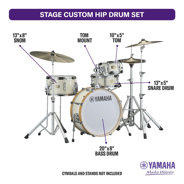Batería Yamaha (SBP0F4HCLW)