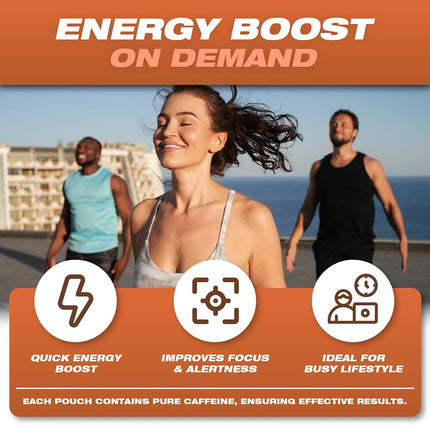 Wild 20 x 120mg Caffeine Pouches Nicotine Free Caramel Coffee - 1 x Can of Energy Pouches - Caffeine Pouch