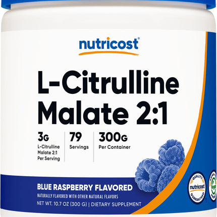 Nutricost L-Citrulline Malate 2:1 - 300 g - 3 g L-