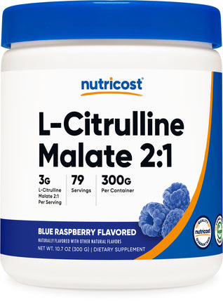 Nutricost L-Citrulline Malate 2:1 - 300 g - 3 g L-