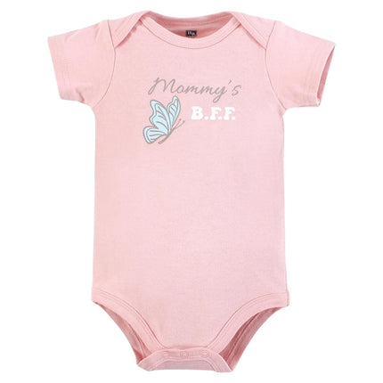 Hudson Baby Unisex Baby Cotton Bodysuits, Unicorn Dream World, Newborn