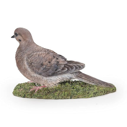 Hi-Line Gift Various Bird on Stump Statues (Mourning Dove)
