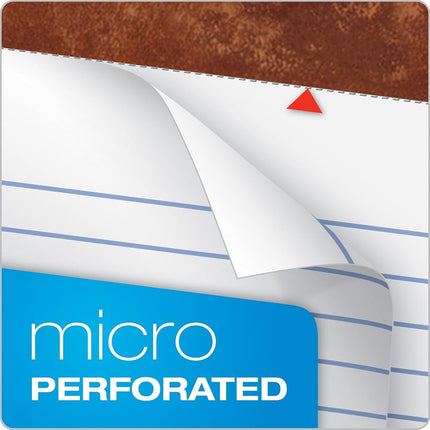 TOPS The Legal Pad Writing Pads, 8-1/2 x 11-3/4, Legal Rule, 50 Sheets, 12 Pack (7533), White