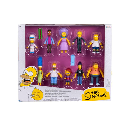 The Simpsons 2.5 Inch Figure Springfield City Mult