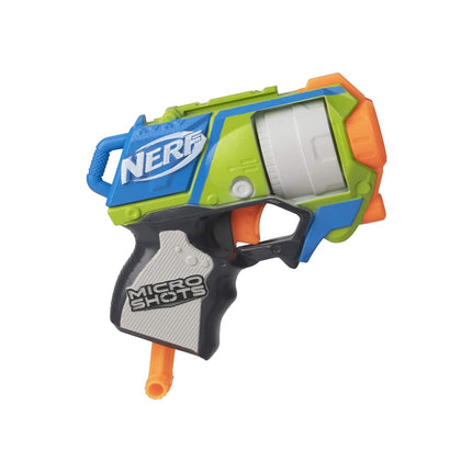 NERF MicroShots 6-Blaster Bundle - 6 Mini Dart-Firing Elite Blasters and 6 Official Elite Darts - Kids, Teens, Adults (Amazon Exclusive), 1.73 x 16.5 x 10.98 inches