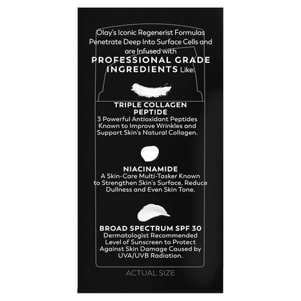 Olay Regenerist Micro-sculpting Cream Face Moisturizer With Spf 30, Trial Size 0.5 Fluid Ounce