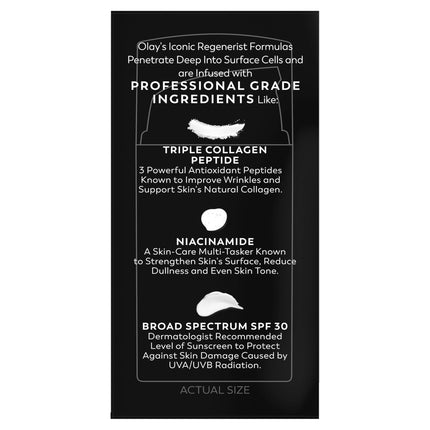 Olay Regenerist Micro-sculpting Cream Face Moisturizer With Spf 30, Trial Size 0.5 Fluid Ounce