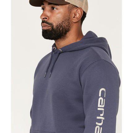 Carhartt Men's Iconic K288 Logo Sweatshirt, Superstorm, XL