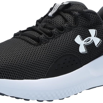 Zapatillas Charged Surge 4 de Under Armour para hombre, (002) Negro/Antracita/Blanco, 10.5 X-Wide