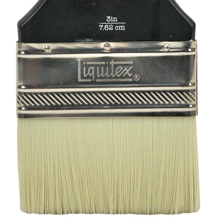 Liquitex Freestyle Large Scale Brush, Broad Flat/Varnish 3-Inch, Long Handle