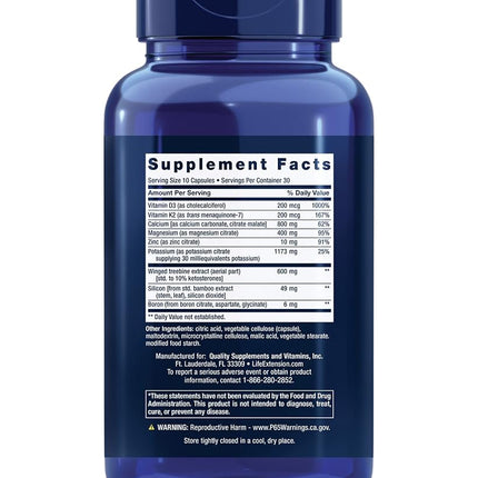 Life Extension Dr. Strum's Intensive Bone Formula, 300 Capsules