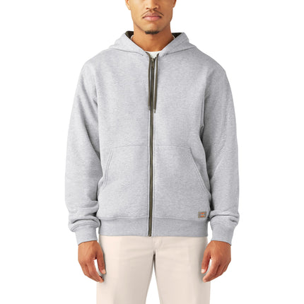 Dickies Men's Full Zip Thermal Lined Fleece Hoodie