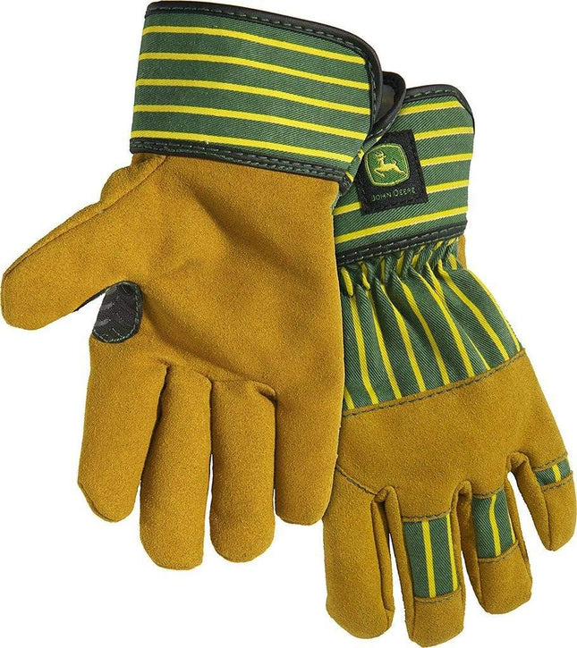 John Deere JD00024 Just Like Dad Leather Gloves, Y