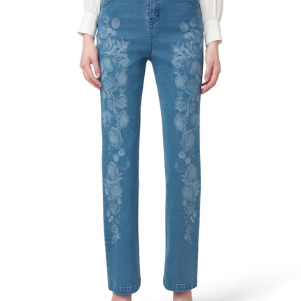 HUE Women's Ultra Soft High Waist Denim Baby Bootc