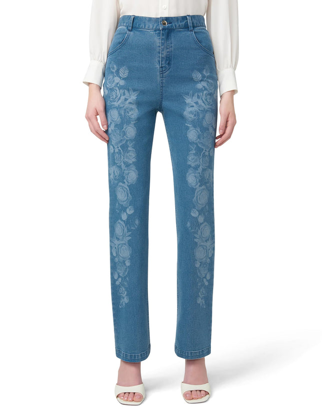 HUE Women's Ultra Soft High Waist Denim Baby Bootc