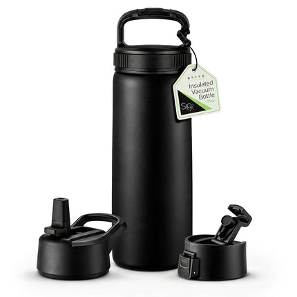 SipX™ Insulated Water Bottle with 3 Lids 25 oz (74