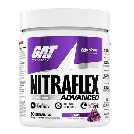 GAT Clinically Tested Nitraflex, Testosterone Enha