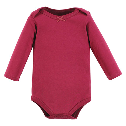 Hudson Baby unisex-baby Cotton Long-sleeve Bodysuits, Cutest Pumpkin, 18-24 Months