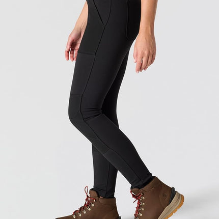 Carhartt Women's Force Lightweight Legging Work Utility Pants, Black, X-S Tall