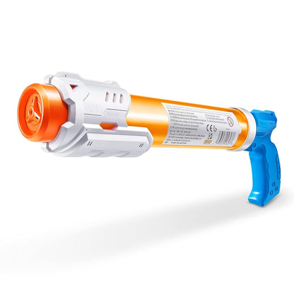 XSHOT Water Warfare Small Tube Soaker (4 Pack) by ZURU Super Soaking Pump Action, Pool Party Pack, Fills up to 380ml, Shoots up to 8 Meters, for Boys, Girls, Children