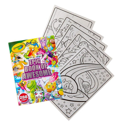 CRAYOLA Libro Épico de Impresionante, Juego de Libro para Colorear Todo en Uno, 288 Páginas para Colorear de Animales, Regalo para Niños, Edad 3, 4, 5, 6 [21 jun 2025] 1